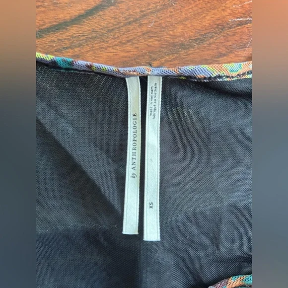 By Anthropologie Long-Sleeve Ruched Top - Picture 8 of 8